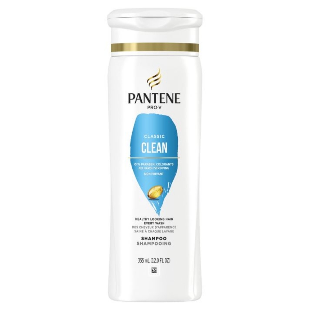 Pantene Pro-V Classic Clean Shampoo, 12.6 fl oz (Pack of 3)